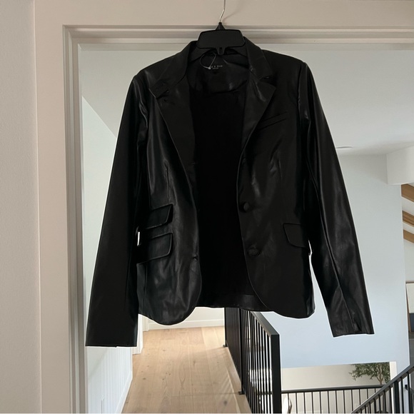 Rag and Bone military faux leather jacket - Picture 6 of 7